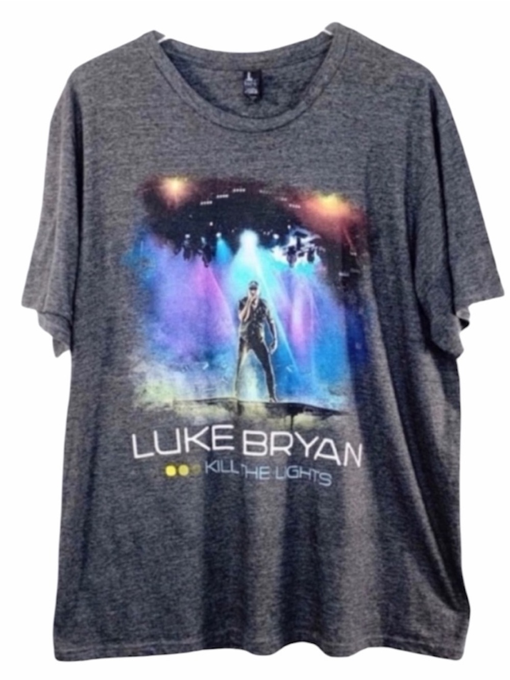 LUKE BRYAN Kill the Lights concert T-shirt XL